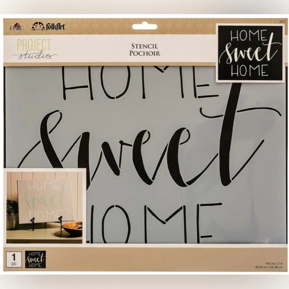 NWT “Home Sweet Home” Stencil - Picture 1 of 5